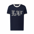 Louis Vuitton Floral Logo Intarsia Shirt Blue