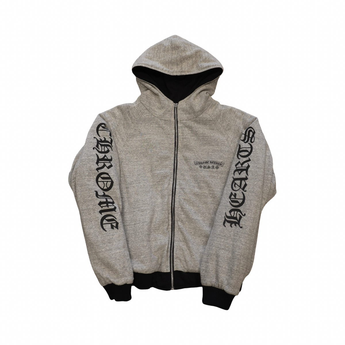 Chrome Hearts Jacquard Reversible Jacket Black & Grey