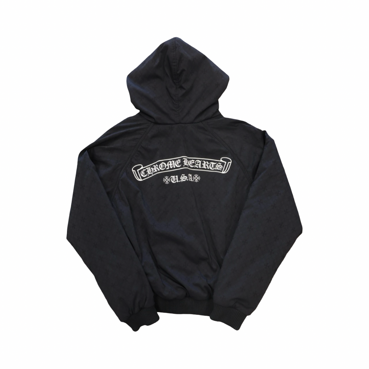 Chrome Hearts Jacquard Reversible Jacket Black & Grey