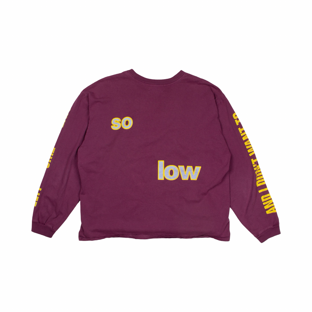 Enfants Riches Déprimés So Low Longsleeve Burgundy