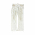 Enfants Riches Déprimés Wide Leg Washed Off White Pants