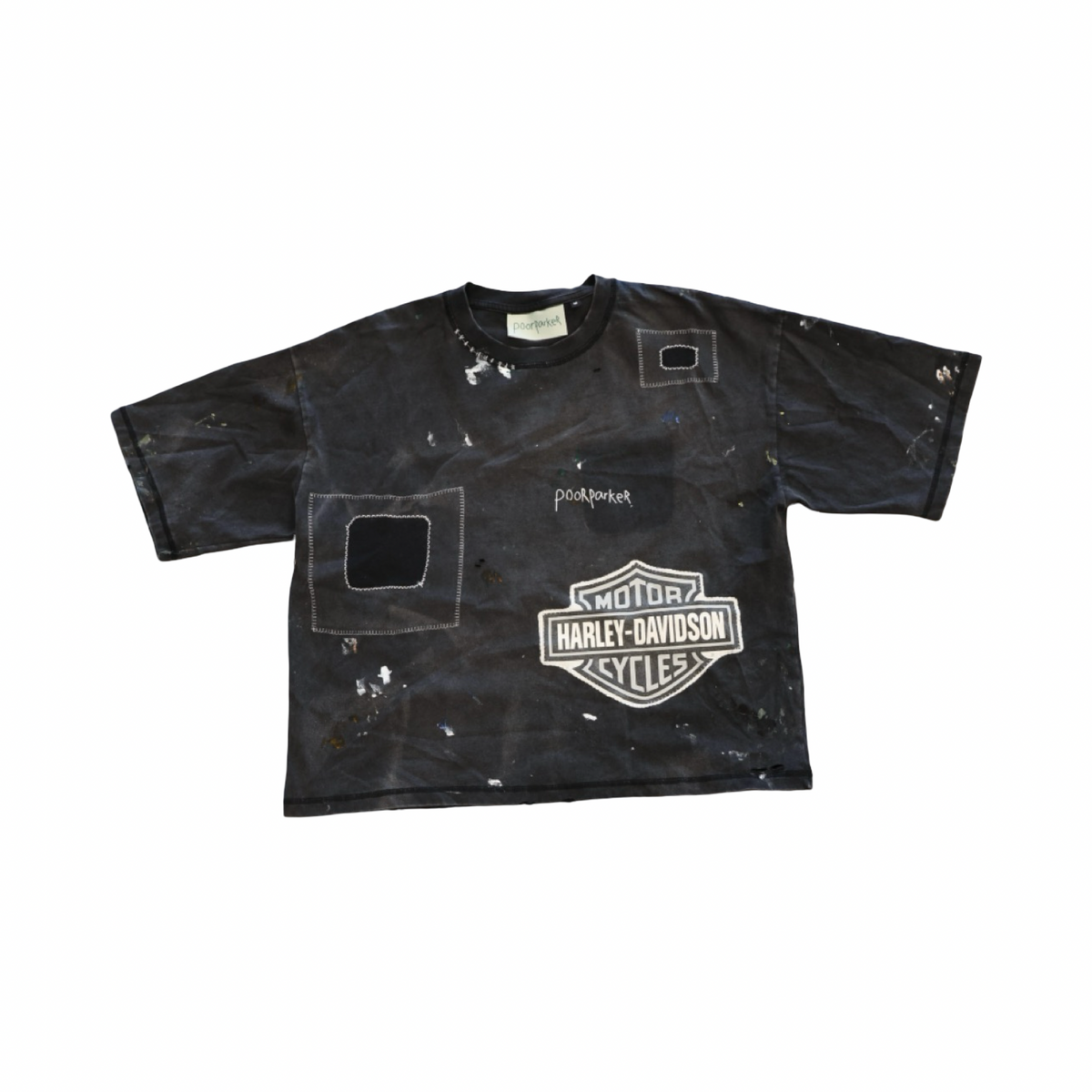 poorparker Harley Davidson Sex Sells Tee Black