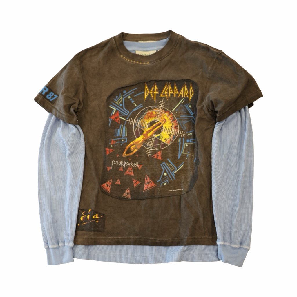 poorparker Def Leppard Thermal Longsleeve