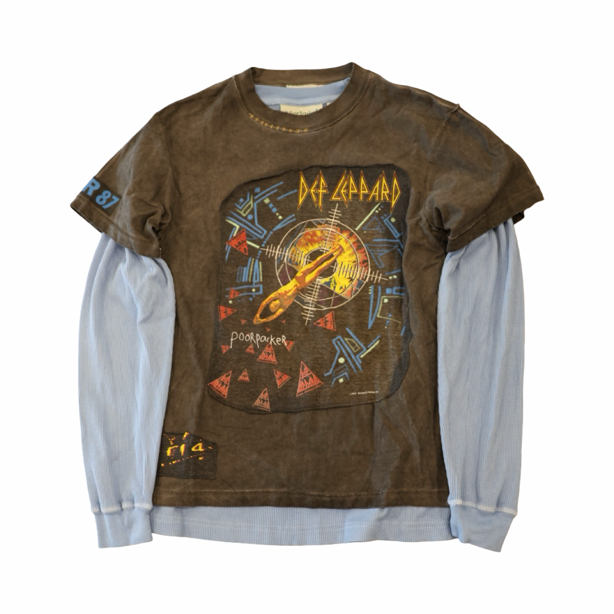 poorparker Def Leppard Thermal Longsleeve