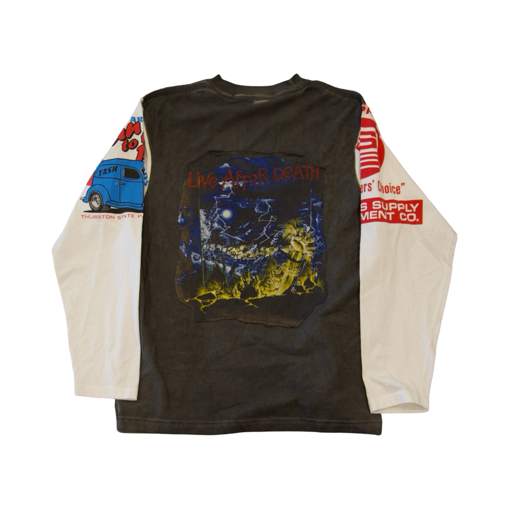 poorparker Iron Maiden Live After Death Longsleeve