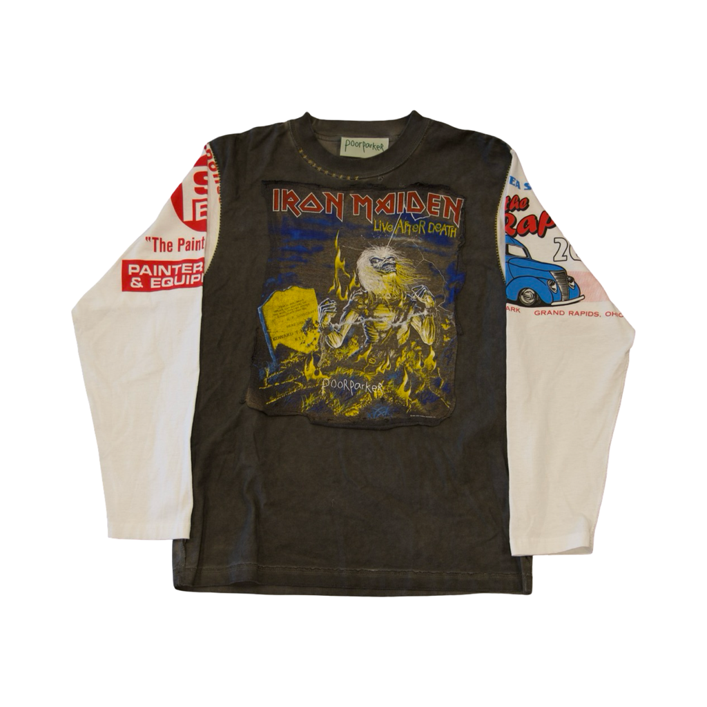 poorparker Iron Maiden Live After Death Longsleeve