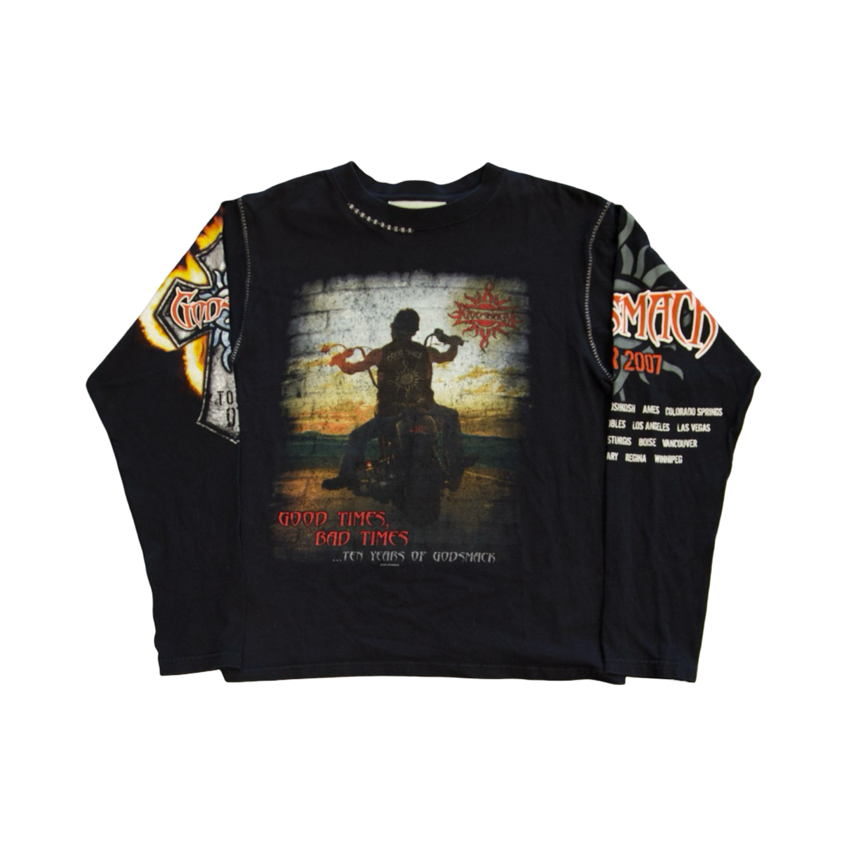 poorparker Godsmack Good Times Bad Times Longsleeve