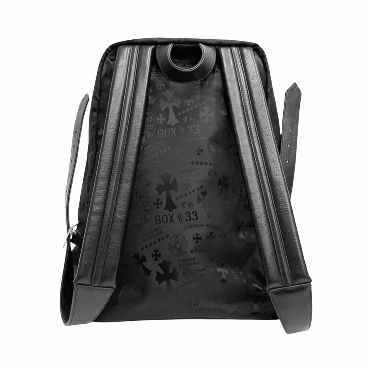 Chrome Hearts Nylon Stencil Black 7th Grade Backpack