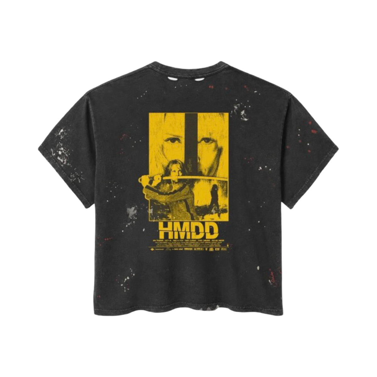 Happy Memories Don't Die Kill Bill Vintage Tee Black