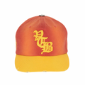 Vertabrae Logo Embroidered Snapback Red/ Yellow