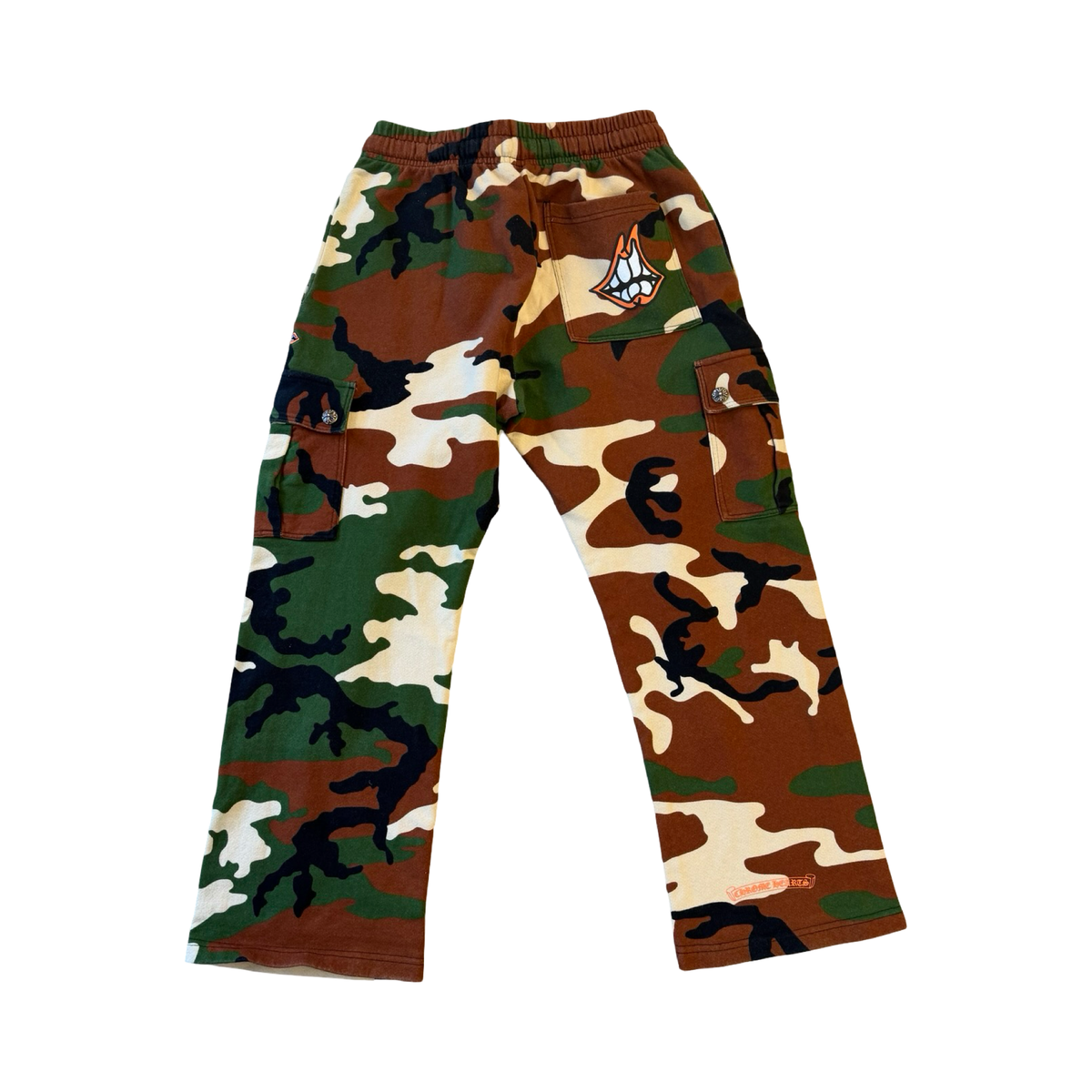 Chrome Hearts Matty Boy Caution Camo Sweatpants