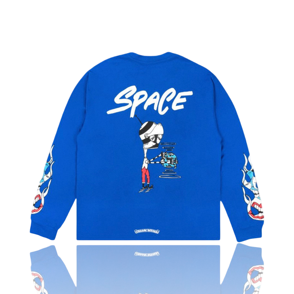 Chrome Hearts Matty Boy Space Longsleeve Blue
