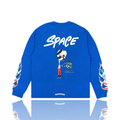 Chrome Hearts Matty Boy Space Longsleeve Blue