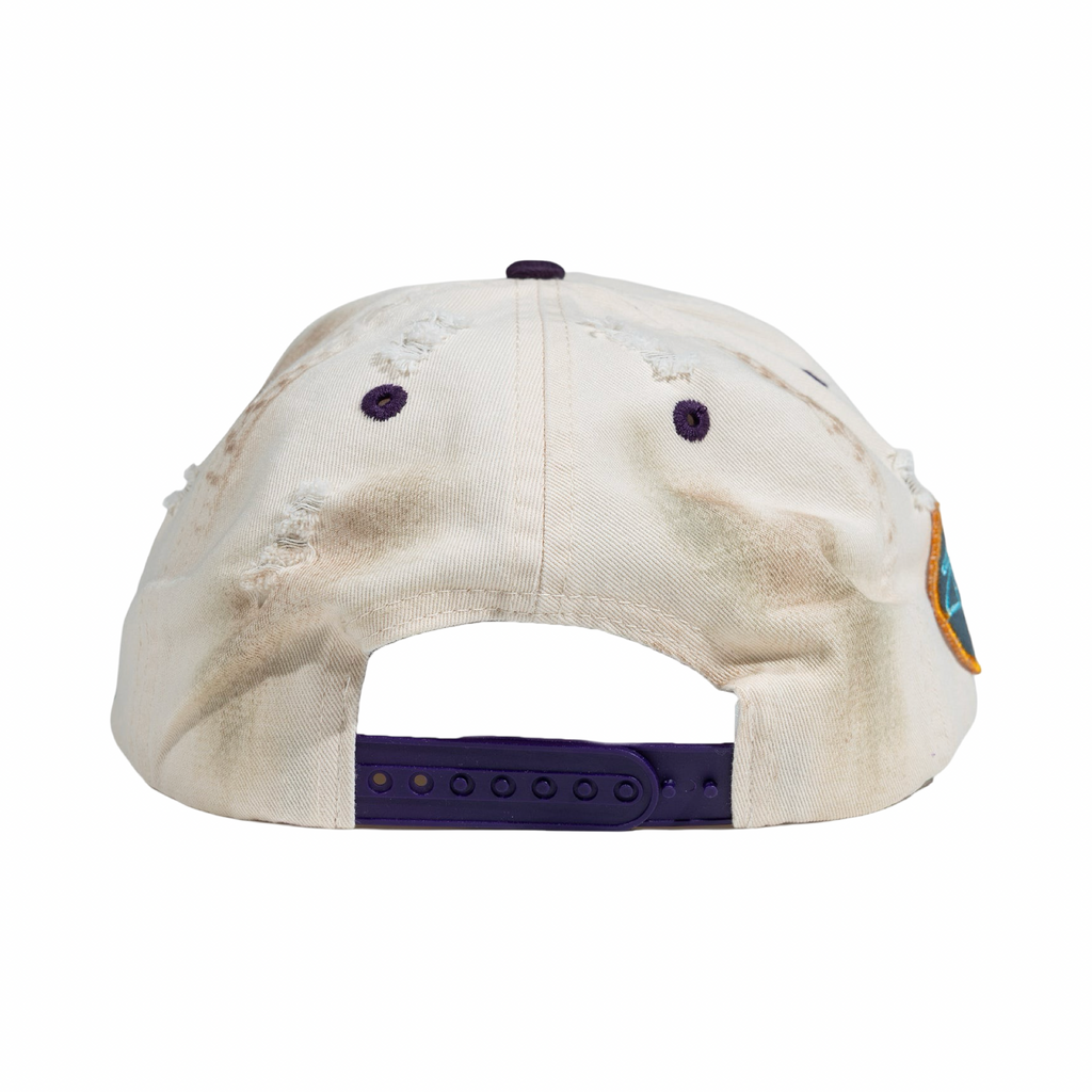 Up 7  Dweller Street Team Snapback White/Purple