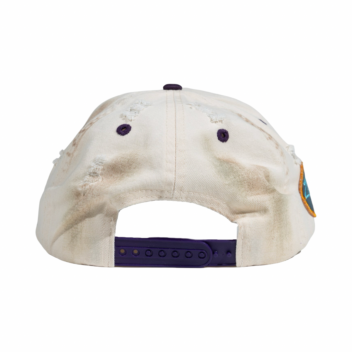 Up 7  Dweller Street Team Snapback White/Purple