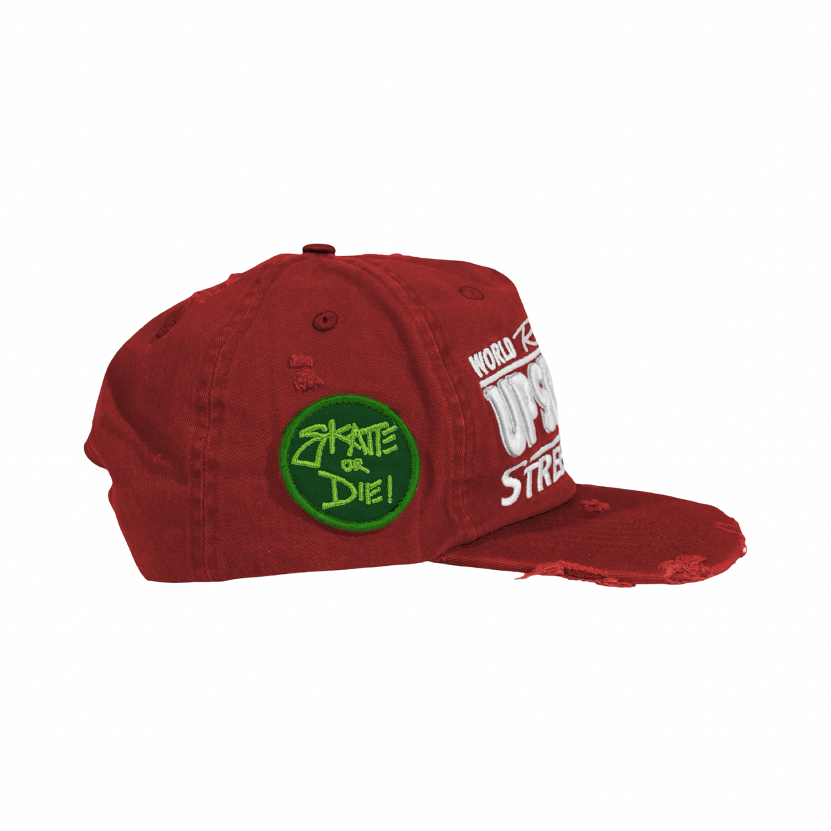 Up 7  Dweller Street Team Snapback Red/White
