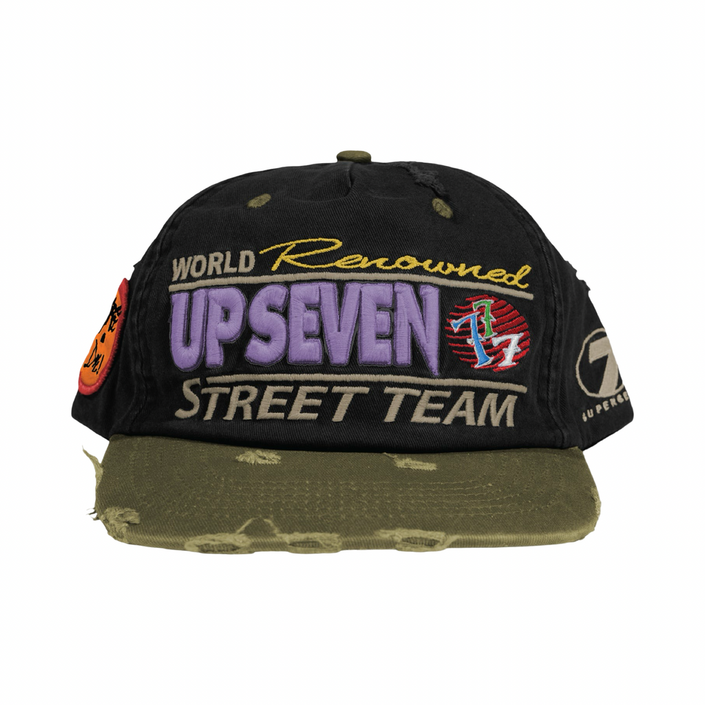 Up 7  Dweller Street Team Snapback Black/Olive