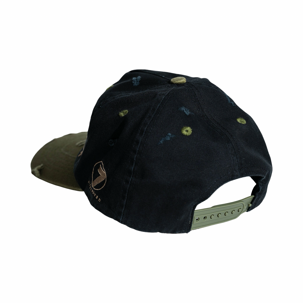 Up 7  Dweller Street Team Snapback Black/Olive