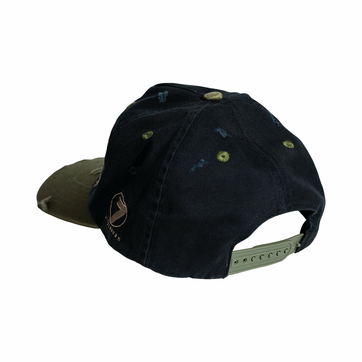 Up 7  Dweller Street Team Snapback Black/Olive