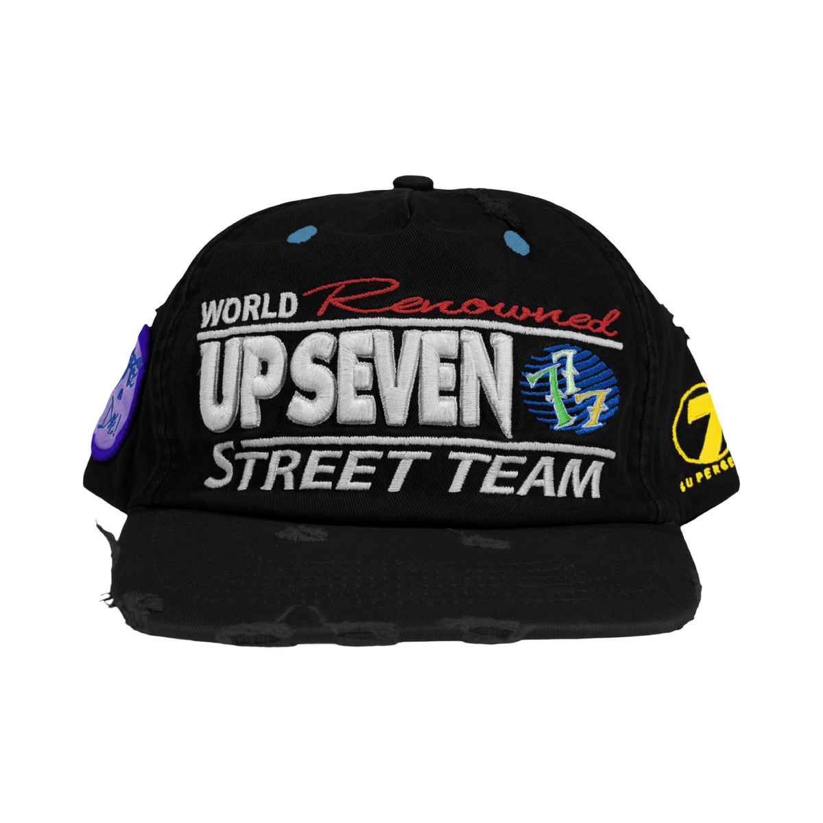 Up 7  Dweller Street Team Snapback Black