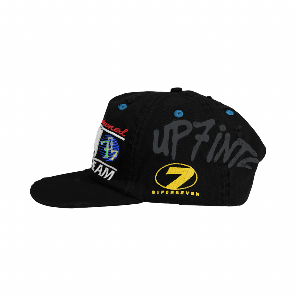Up 7  Dweller Street Team Snapback Black