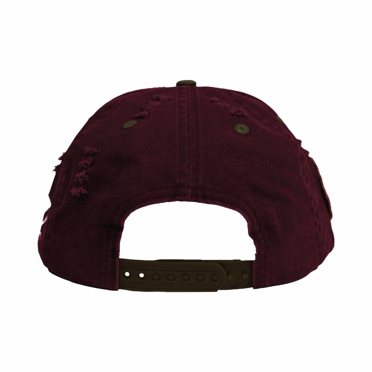 Up 7  Dweller Street Team Snapback Burgundy/Brown