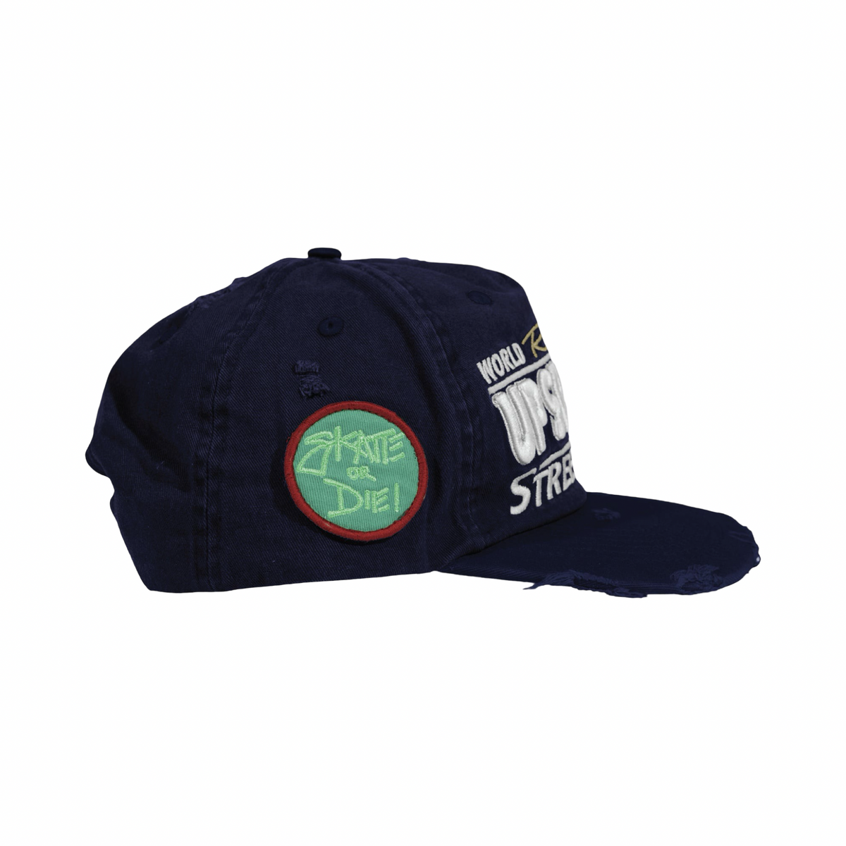 Up 7  Dweller Street Team  Snapback Navy Blue