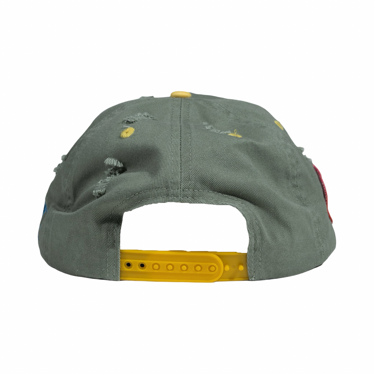 Up 7  Dweller Street Team Snapback Green/Yellow