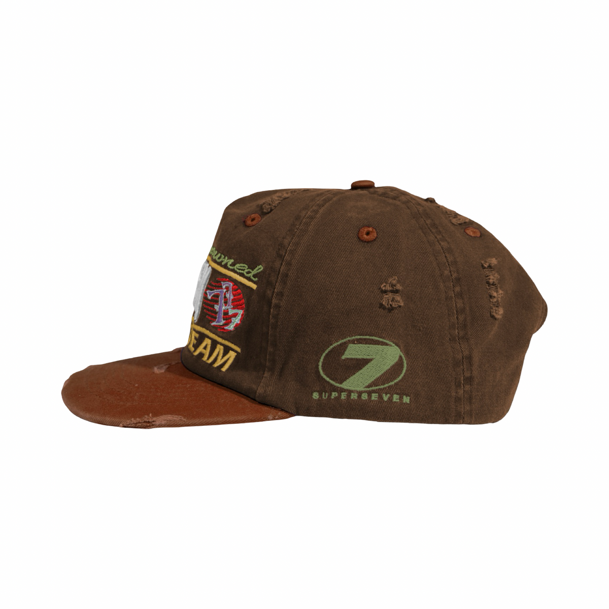 Up 7  Dweller Street Team Snapback Brown