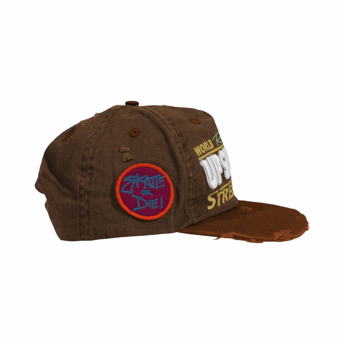 Up 7  Dweller Street Team Snapback Brown