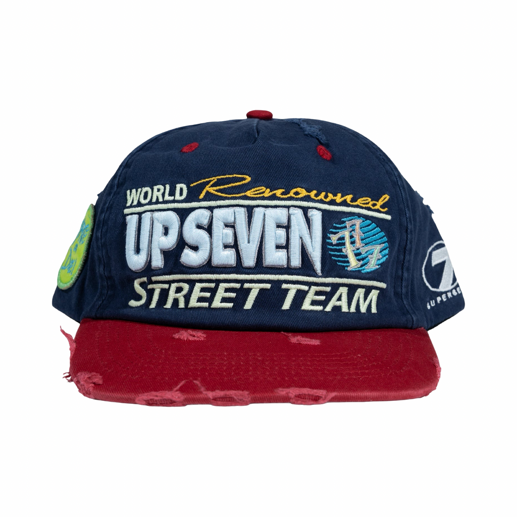Up 7 Dweller Street Team  Snapback Navy/Red