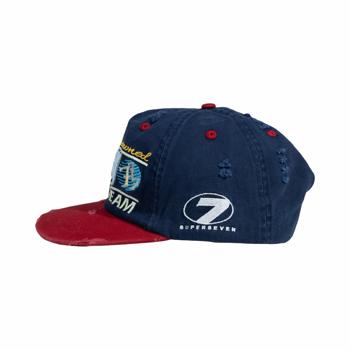 Up 7 Dweller Street Team  Snapback Navy/Red