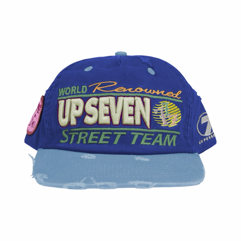 Up 7  Dweller Street Team Snapback Carolina Blue