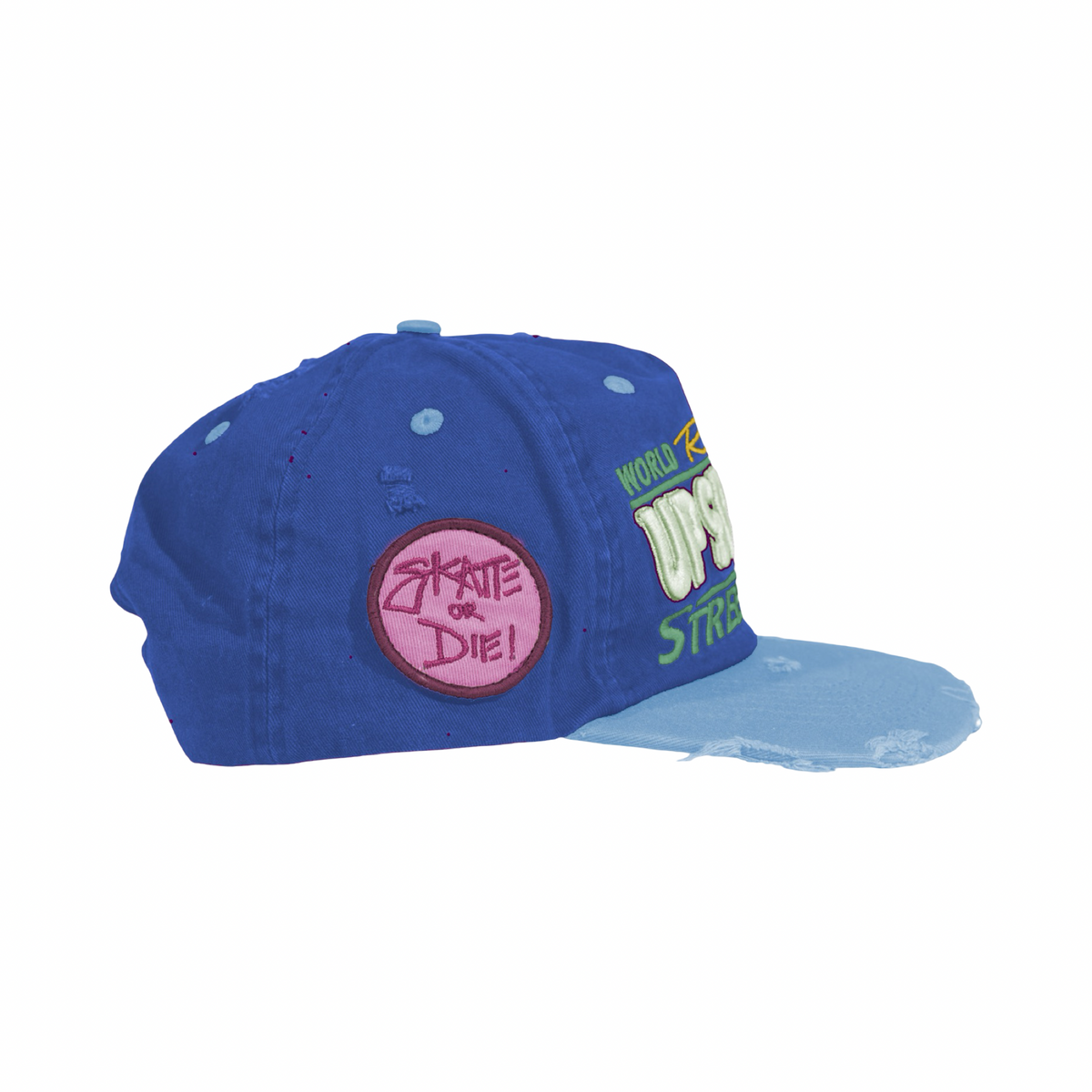 Up 7  Dweller Street Team Snapback Carolina Blue