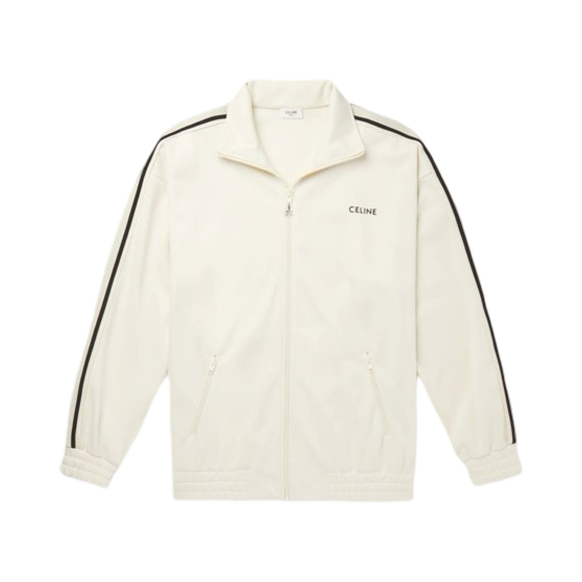 Celine Logo Tracksuit  Set Cream