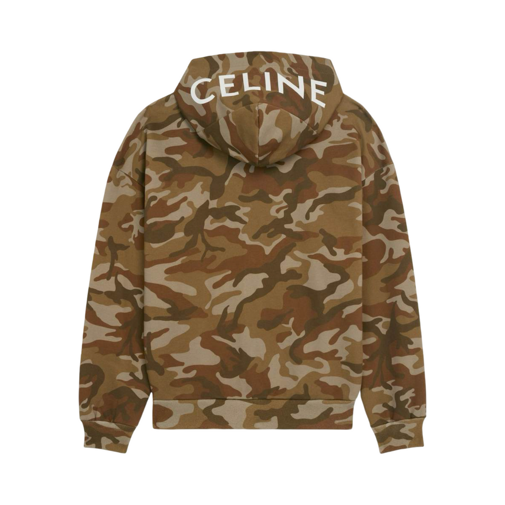 Celine Camouflage Zip Up