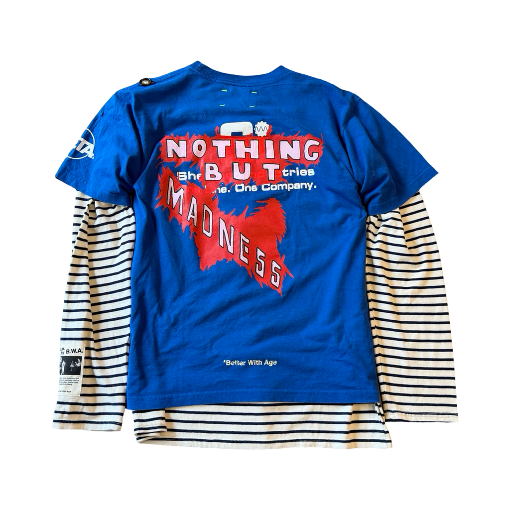 *Better With Age Young Man Double Layered Longsleeve #2 Blue