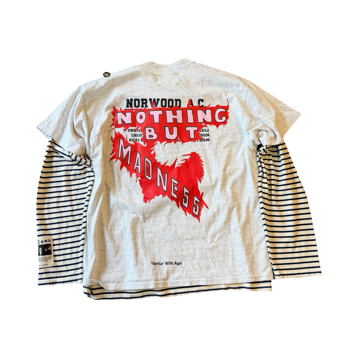 *Better With Age Young Man Double Layered Longsleeve #1 Grey