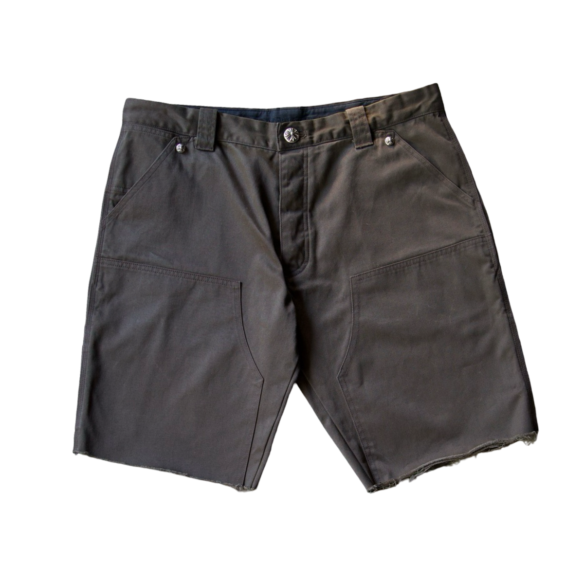 Chrome Hearts Double Knee Carpenter Shorts Brown