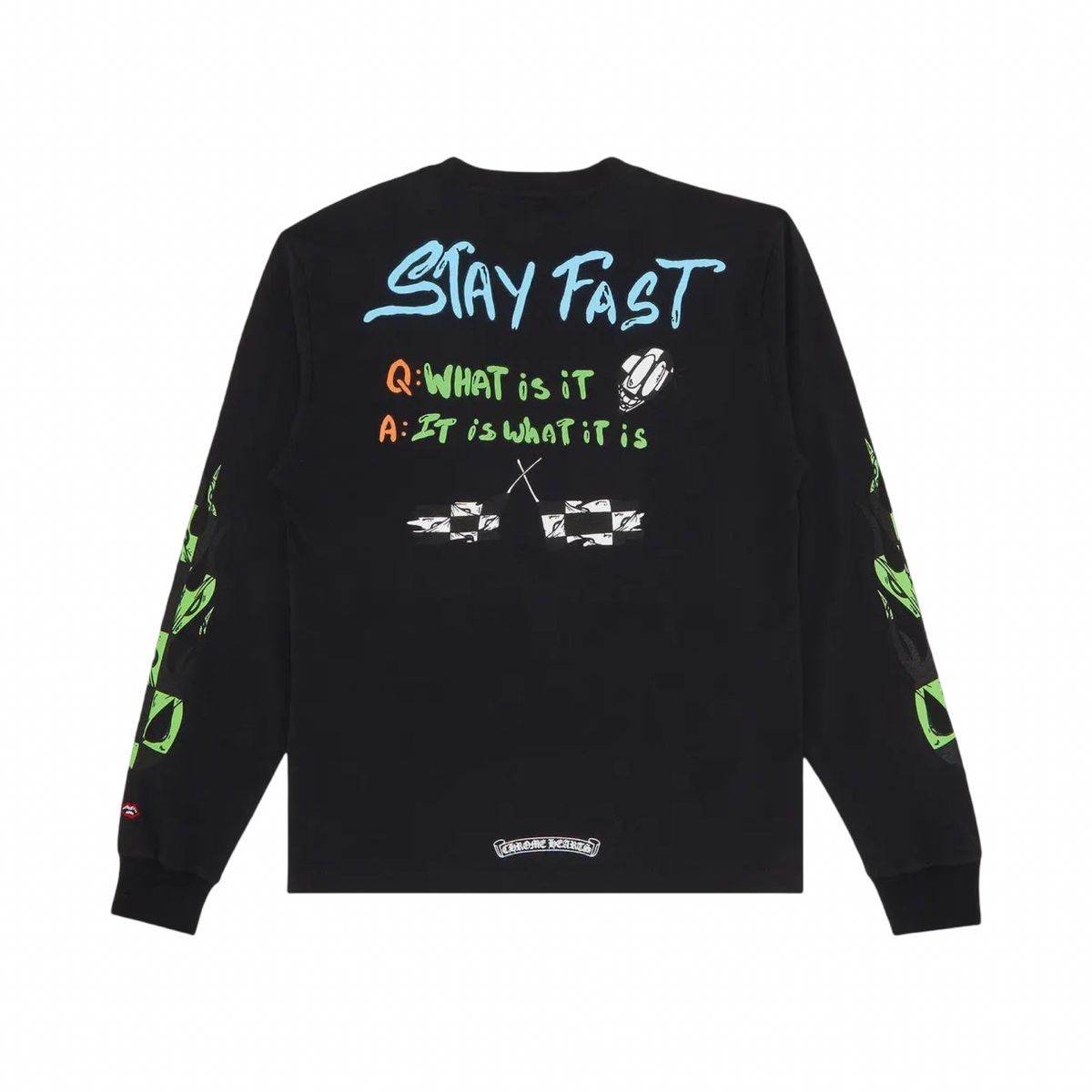Chrome Hearts Matty Boy It Is What It Is Longsleeve Black