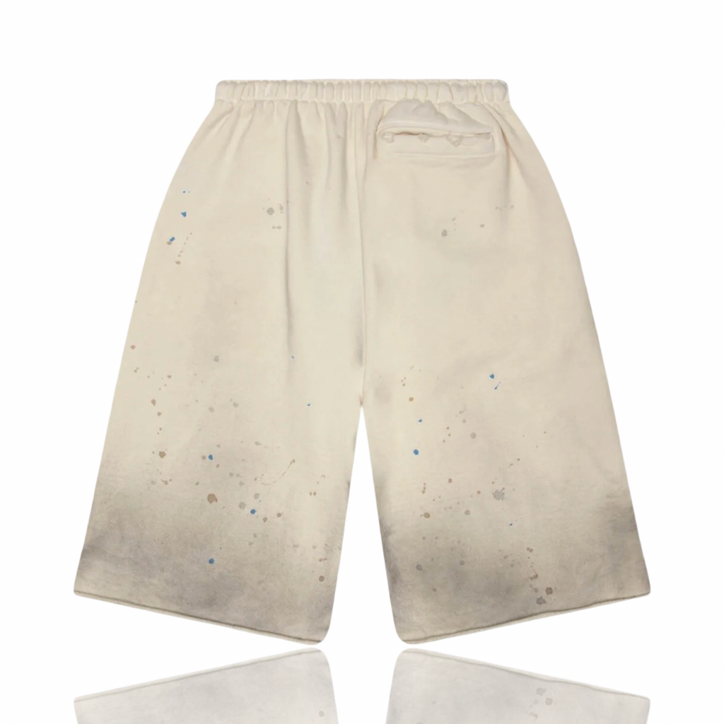 Satoshi Nakamoto Drifter Sweat Shorts White