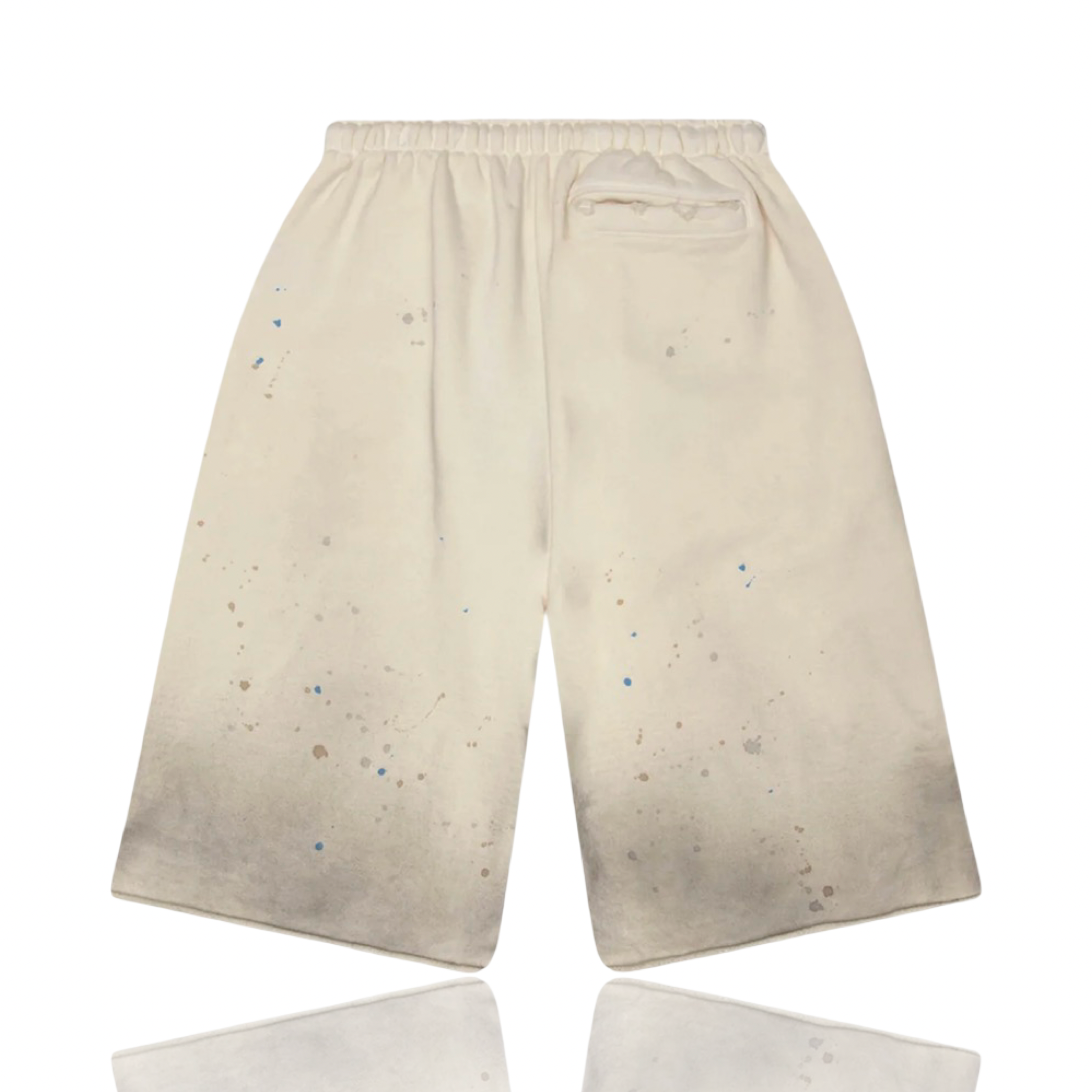 Satoshi Nakamoto Drifter Sweat Shorts White