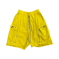 Rick Owens DRKSHDW Bauhaus Shorts Cotton Yellow