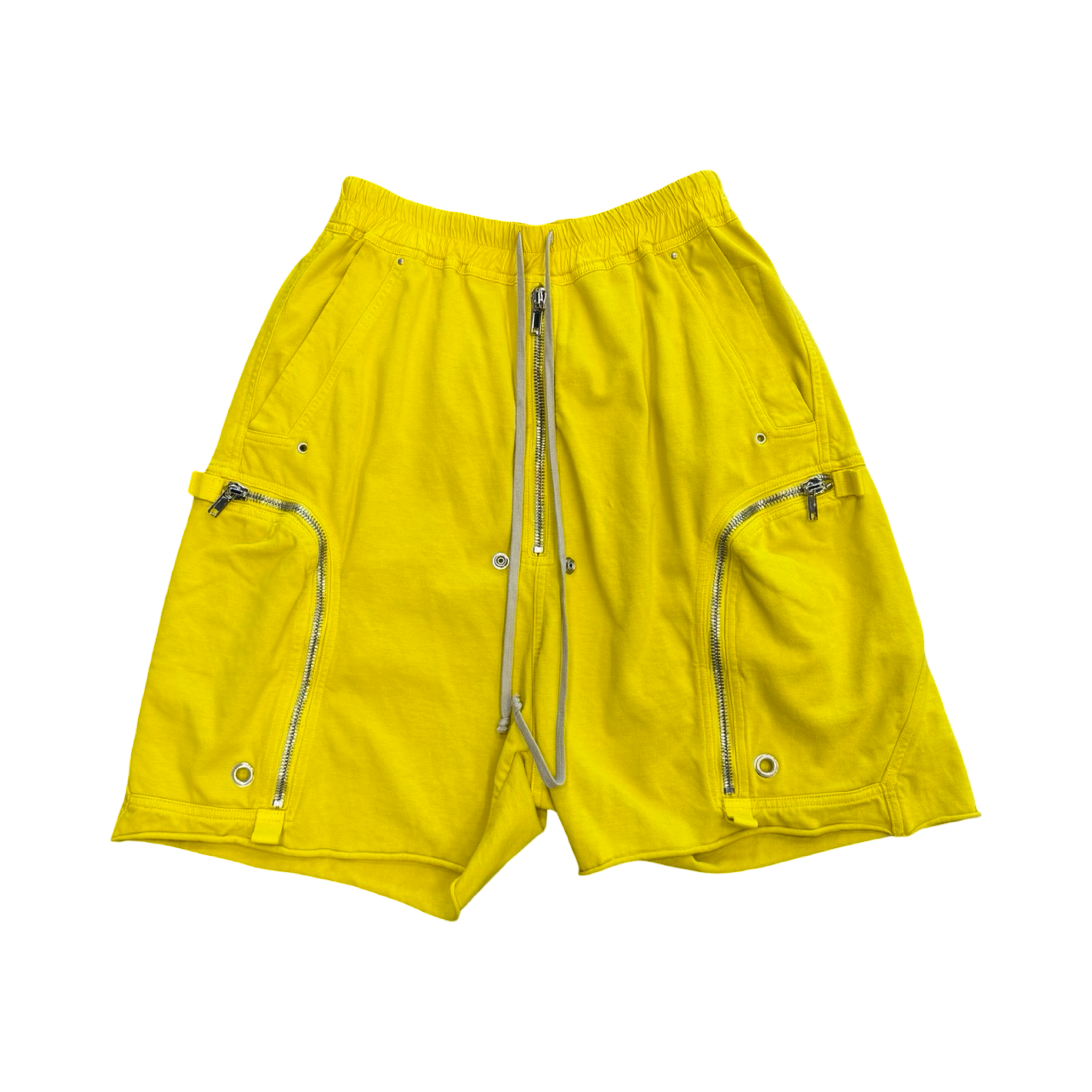 Rick Owens DRKSHDW Bauhaus Shorts Cotton Yellow
