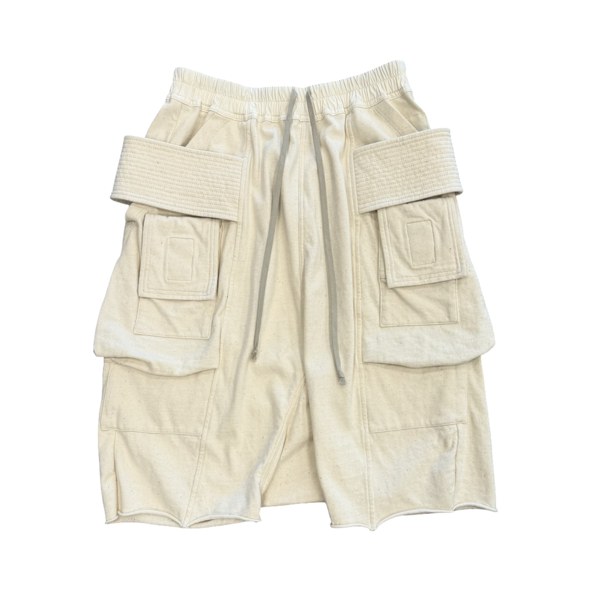 Rick Owens Creatch Shorts Cream