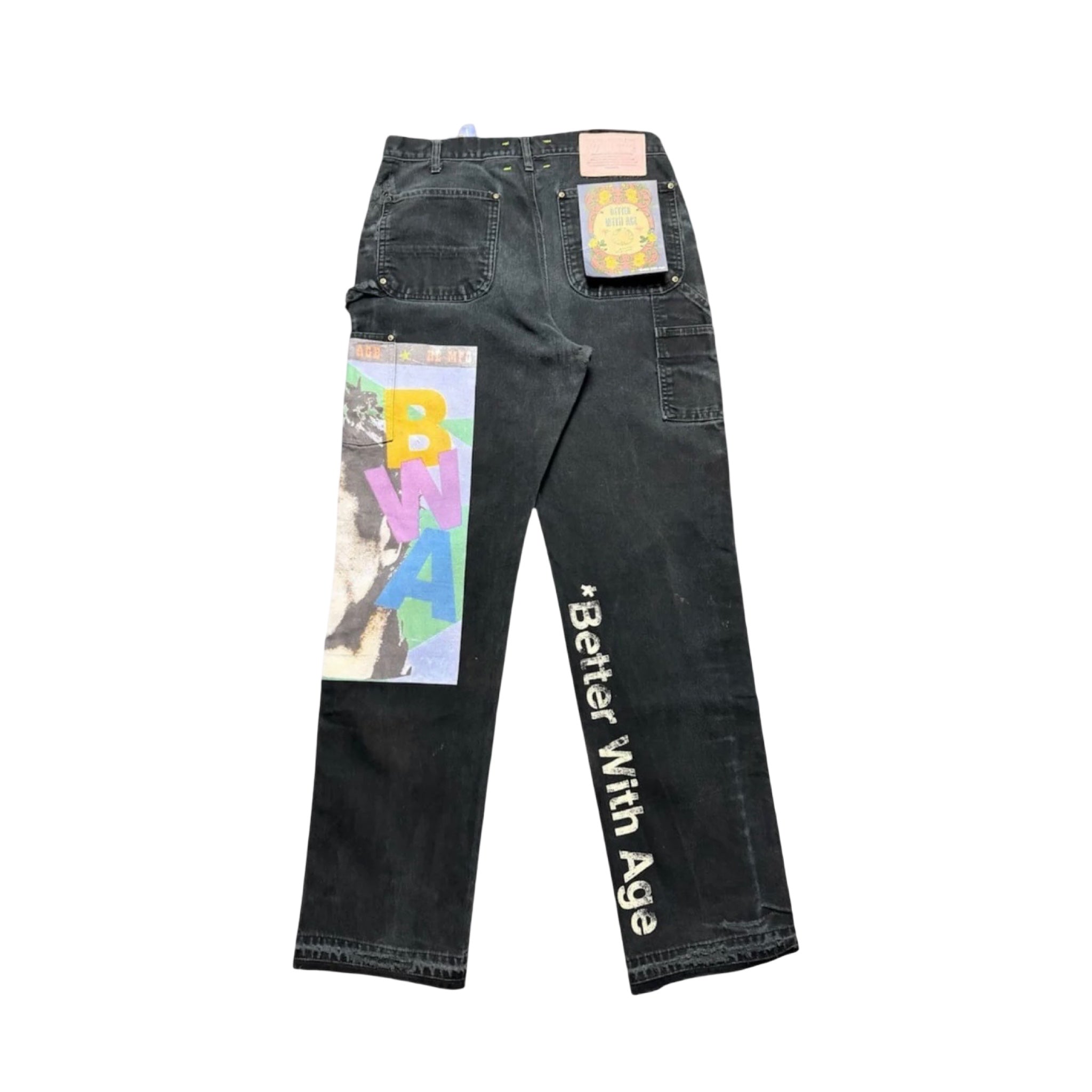 *Better With Age Knuckleheads Double Knee Black