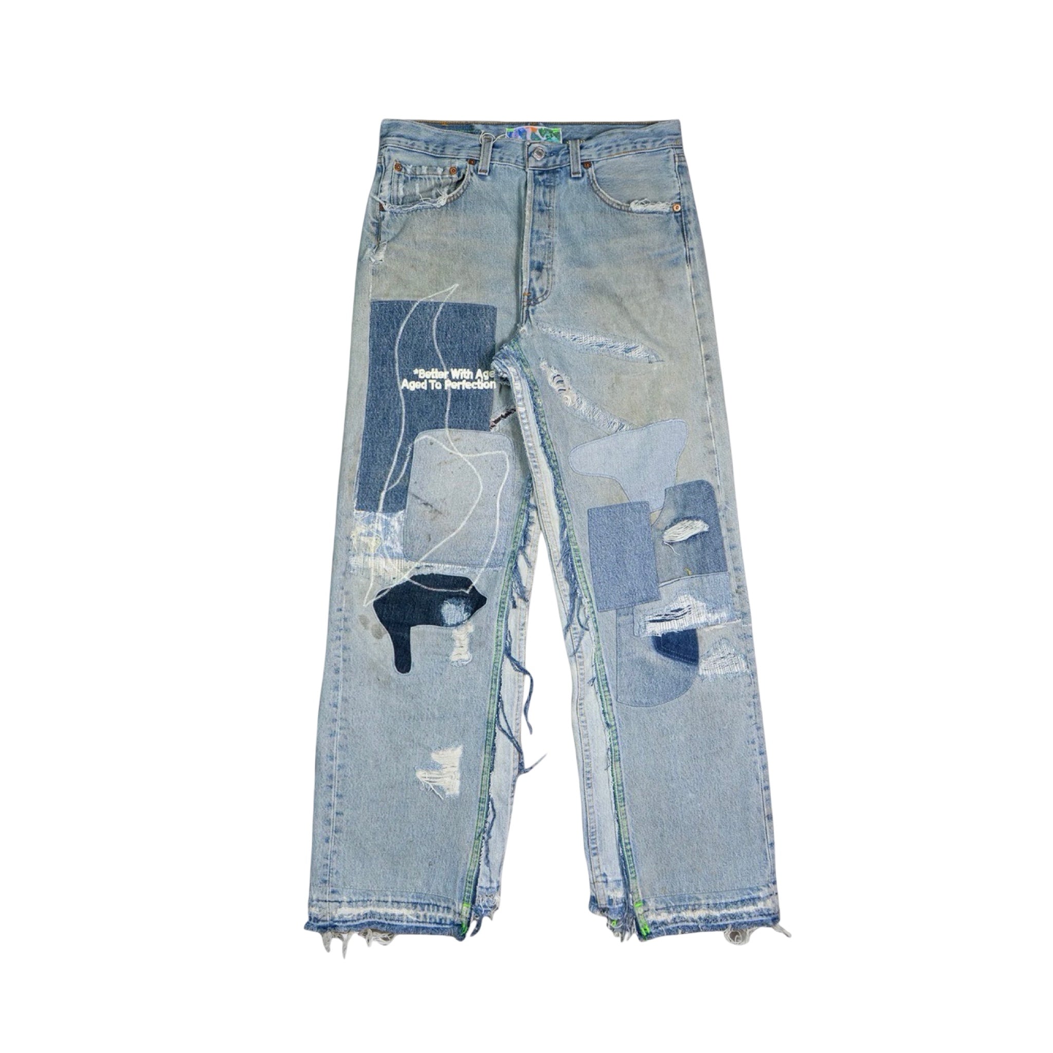 *Better With Age Sterling Repair Denim Trouser Indigo
