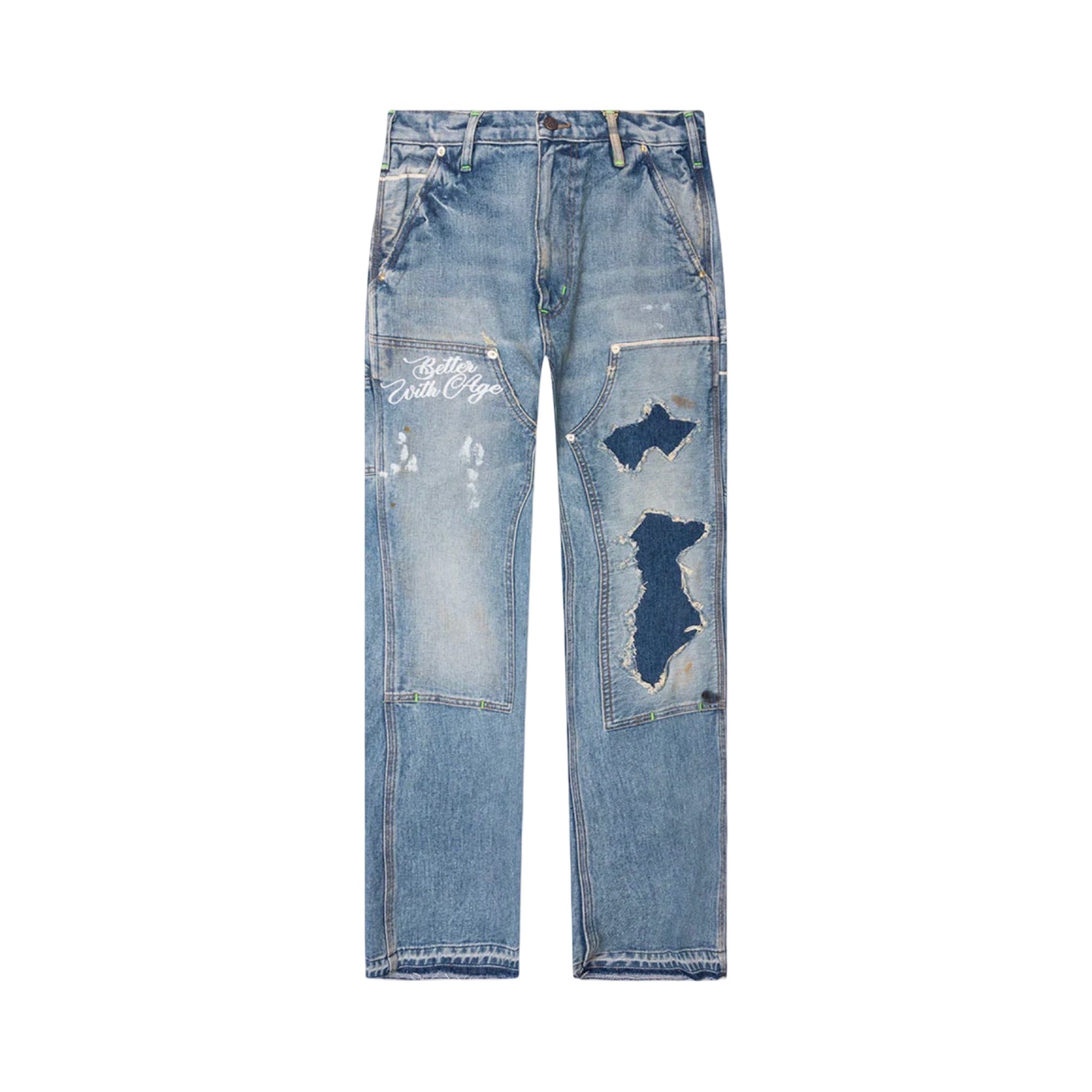 *Better With Age Mason Double Knee Denim Pants