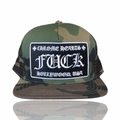 Chrome Hearts Fuck Hollywood Trucker Camo
