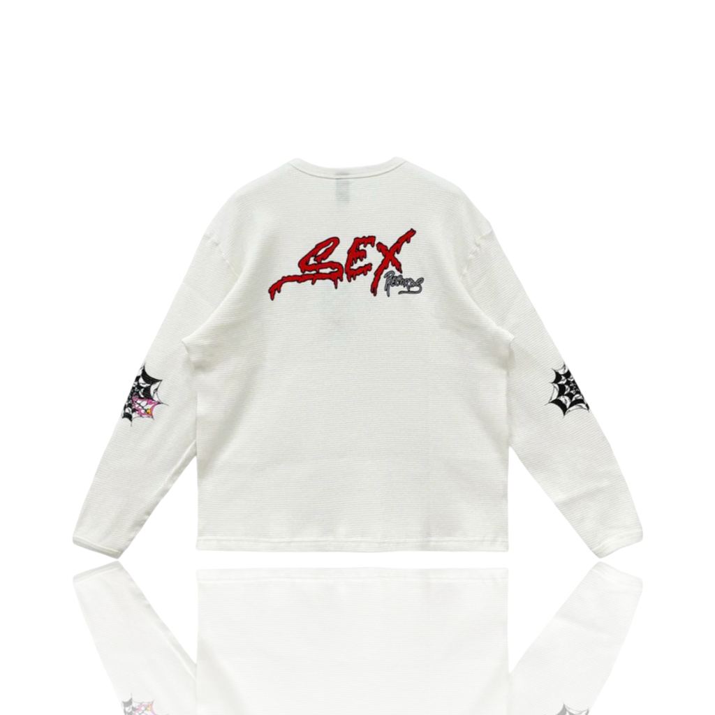 Matty Boy Anti Promo Sex Record Waffle Thermal White